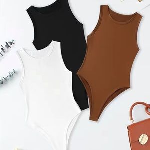 Sleeveless 3 piece bodysuit